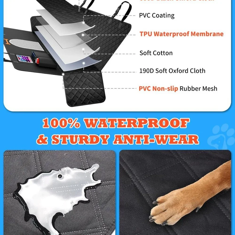 New Dog Car Seat Cover